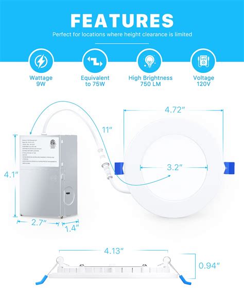 ensenior recessed ceiling light